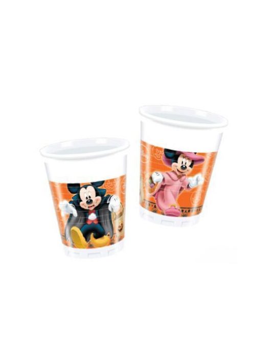 Disney Halloween műanyag pohár, 200ml, 8 db/csomag