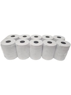 Pénztárgépszalag, hőpapír 57/50, 57 mm széles, 27fm hosszú, cséve 12mm, 10 tekercs/csomag, Bluering