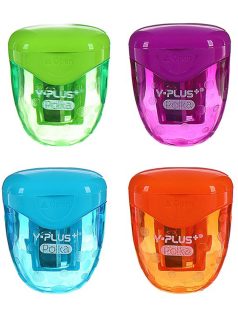 Hegyező, tartályos, 2 lyukú, Y-Plus Polka