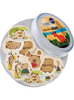   Kapibara öntapadós jegyzettömb, mini 45x45mm, 50 lapos, többféle mintával