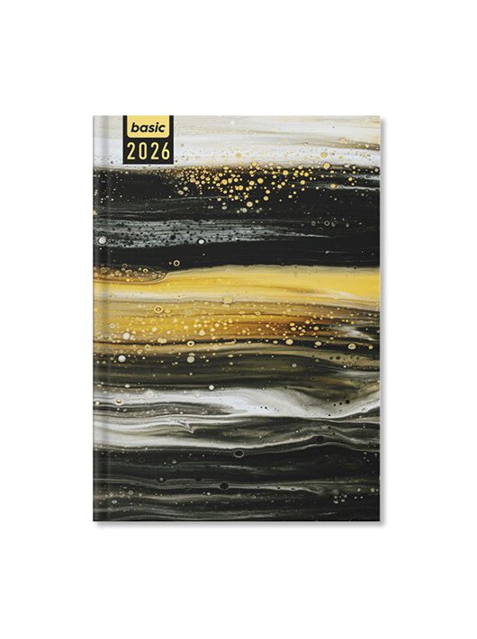 Period Basic határidőnapló, A/5, napi, 2026, Layers