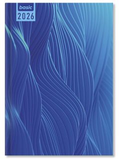 Period Basic határidőnapló, B/5, heti, 2026, Blue