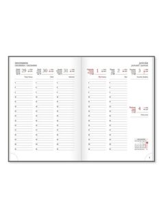 Period Basic határidőnapló, B/5, heti, 2026, Blue