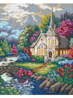 Pixel szett 9 normál alaplappal, színekkel, templom