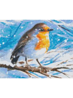 Pixel szett 9 normál alaplappal, színekkel, madár