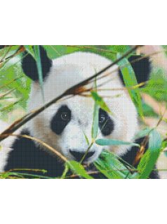 Pixel szett 16 normál alaplappal, színekkel, panda