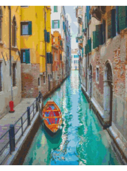 Pixel szett 12 normál alaplappal, színekkel, Velence