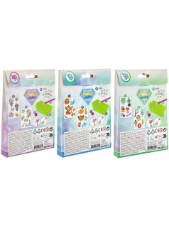 Gyémántfestés szett, 12 db matrica, 3 féle változat