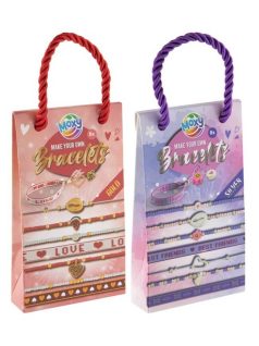   Karkötőkészítő szett, 2 féle változat (arany vagy ezüst)