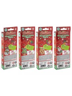   Gyémántfestés szett, karácsonyi kulcstartó, 4 féle változat