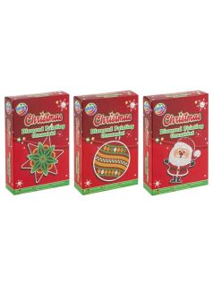   Gyémántfestés szett, karácsonyi díszek, 3 féle változat