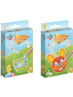   Gyémántfestés szett, húsvéti kulcstartó, tojás vagy nyuszi