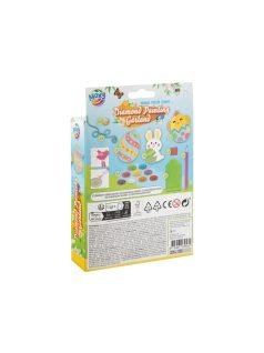   Gyémántfestés szett, húsvéti dekoráció 3 formával, Make your own Girland