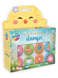 Húsvéti nyomdakészlet, 12 db/szett, önfestékező