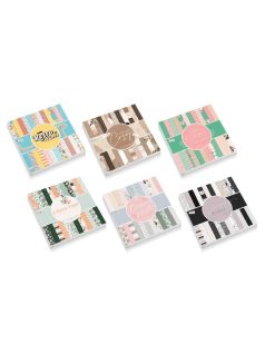   Mintás kartonok, dekor karton, 30,5x30,5cm, 240 g, 24 lap/cs, 6 féle változat