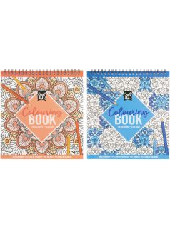   Színező füzet felnőtteknek, 21x20cm, 120 g, 24 lap, kétféle változat