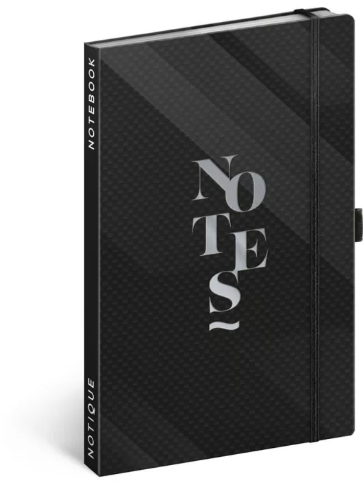 Realsystem Notique design keményfedeles notesz, napló 13x21cm, vonalas, Elegant