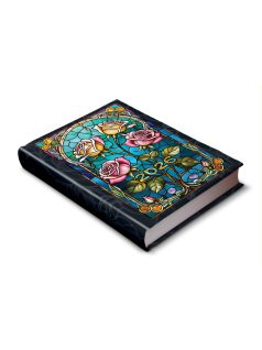   Realsystem határidőnapló, B/6, napi tervező, 2026, Librobello ólomüveg