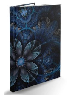   Realsystem határidőnapló, B/5, heti tervező, 2026, Picture fraktál 