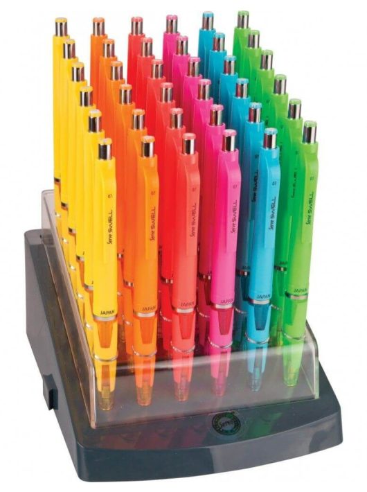 Töltőceruza, mechanikus ceruza 0,5mm Serve Swell School, radírral, többféle színben
