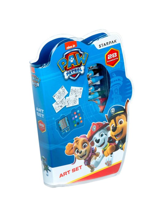 Paw Patrol Mancs Őrjárat rajzkészlet 28 db-os