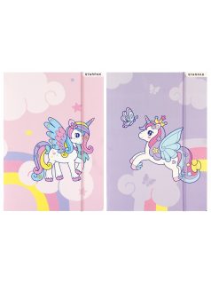 Unikornis gumis mappa, A/4, kétféle