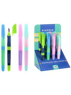 Töltőtoll, pasztell test, Starpak Prime, többféle