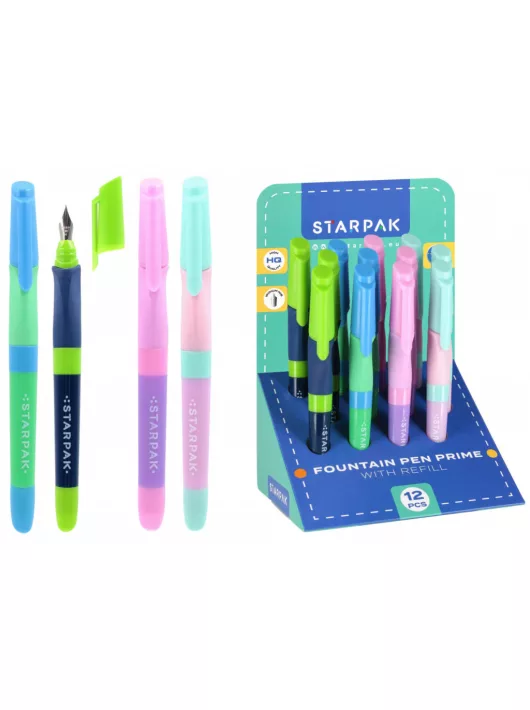 Töltőtoll, pasztell test, Starpak Prime, többféle
