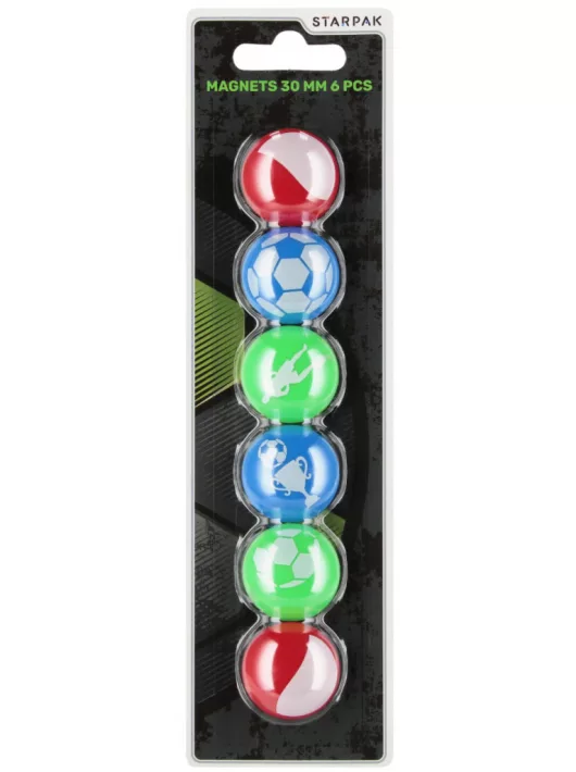 Focis mágnes szett, 30 mm átmérőjű, 6 db/szett