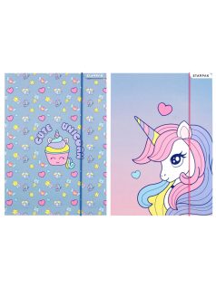 Unikornis gumis mappa A/4, Starpak, kétféle (553546)