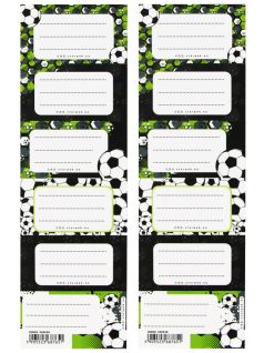 Focis füzetcímke 6 db/ív, Starpak (559539)