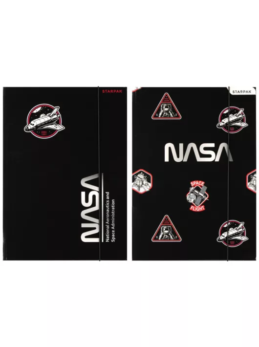 NASA gumis mappa A/4, Starpak, kétféle (559721)