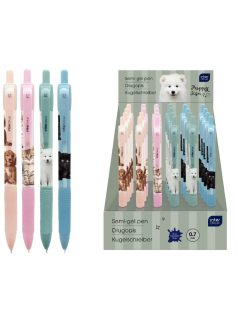   Puppy cicás-kutyás zseléstoll, 0,7 mm, Interdruk, többféle