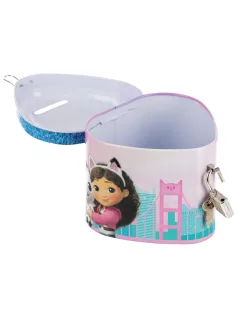 Gaby's dollhose persely, fém, szív alakú, Starpak