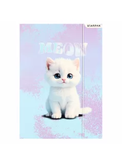 Cicás gumis mappa A/4, Starpak, Meow, kétféle (583297)