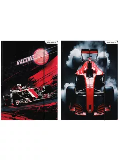   Versenyautós gumis mappa A/4, Starpak, Racing, kétféle (583302)