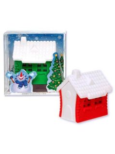 Radír Télapó háza, 2 féle változat