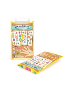 Húsvéti tetoválás matrica szett, 8x5cm, 3 lap/csomag