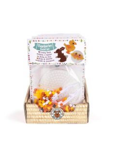   Húsvéti vasalható gyöngykészlet, 3 mintával (nyuszi, csibe tojásban, csibe)