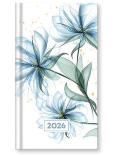   Vectraline zsebnaptár, álló, heti, 2026, Mystic Blue secret