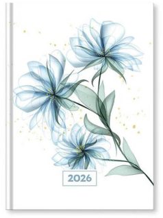   Vectraline határidőnapló, A/5, heti tervező, 2026, Mystic Blue secret