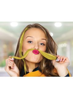 Hajkréta, szivárvány tincsek, 6g, sárga