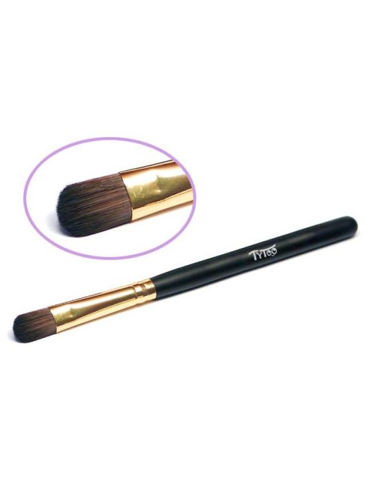 Ecset, csillámtetoválás készítéséhez, 10mm, lapos, műszőr