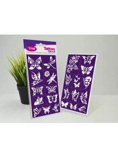   Sablonok, Butterflies - Pillangók sablon szett, min. 20 minta