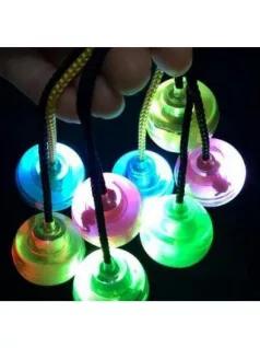 Thumb Chucks zsonglőrjáték, Fidget ball, LED-es