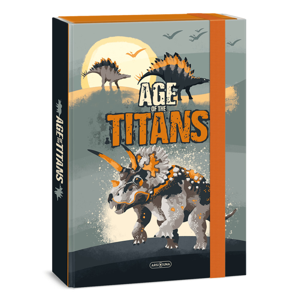 Image of Age of the Titans, dinoszaurusz füzetbox A/4
