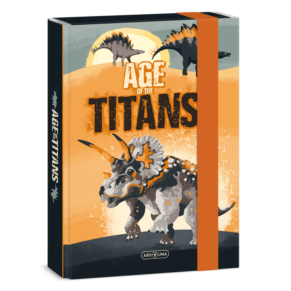 Image of Age of the Titans, dinoszaurusz füzetbox A/5