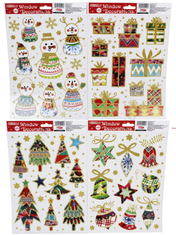 Image of Ablakmatrica, karácsonyi, A/4, karácsonyi minták, többféle változat